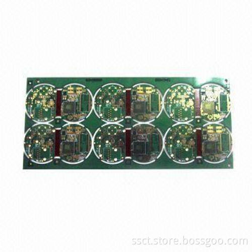 6-layered Rigid-flex Board with 0.2mm Diameter